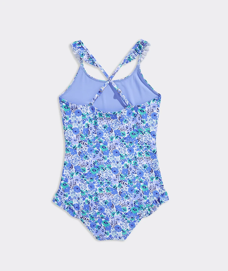 Girls' Ruffle One-Piece