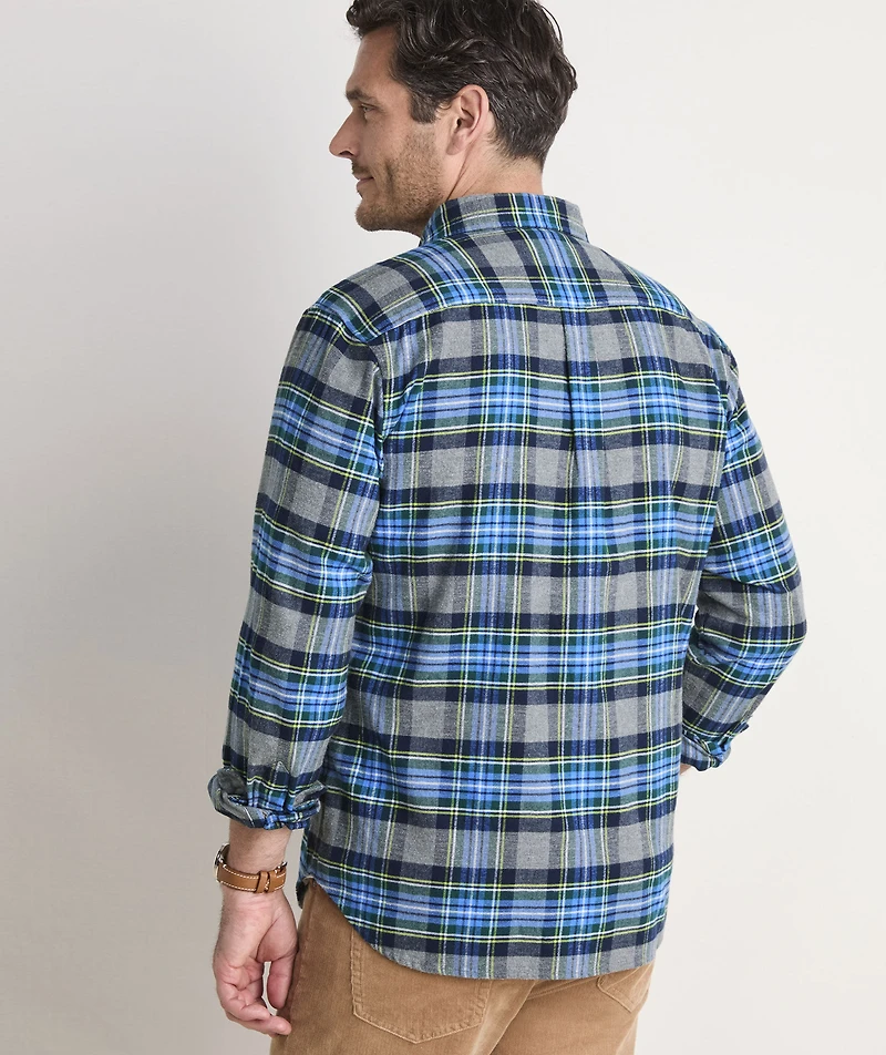 Vineyard Flannel Plaid Shirt