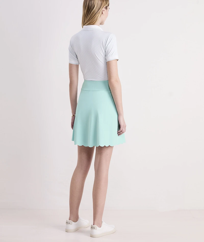 Performance A-Line Scallop Skort