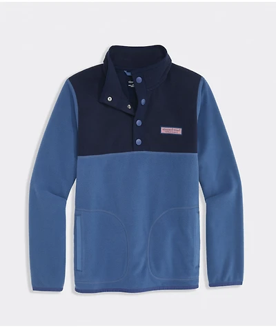 Boys' Harbor Fleece Quarter-Snap