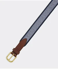 Boys' Micro Whale Classic Canvas Club Belt