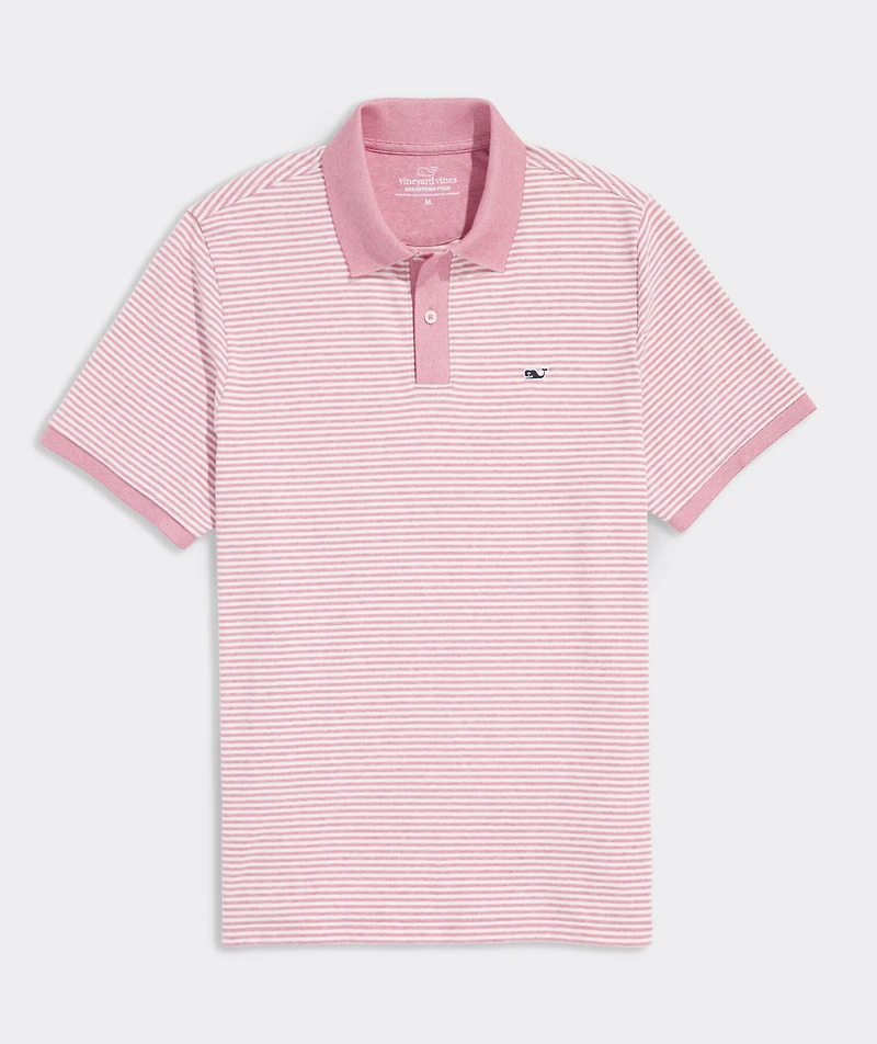 Striped Edgartown Pique Polo