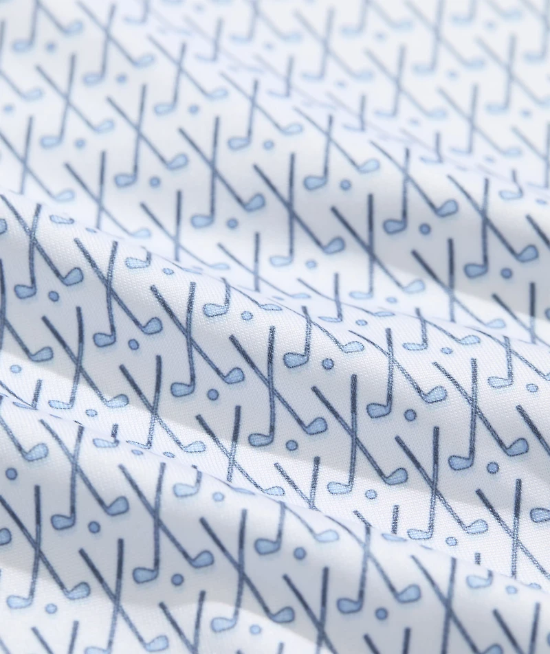 Performance Golf Printed Sankaty Polo