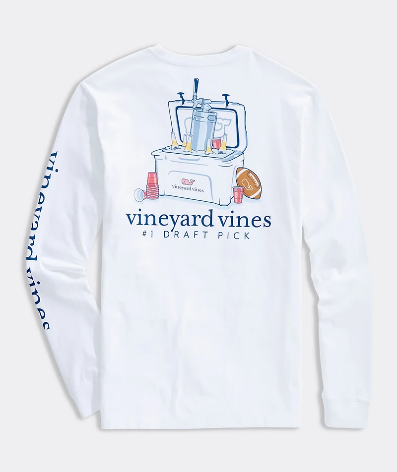 #1 Draft Pick Long-Sleeve Pocket Tee