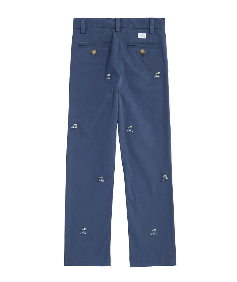 OUTLET Boys' Woody and Tree Embroidered Stretch Breaker Pants