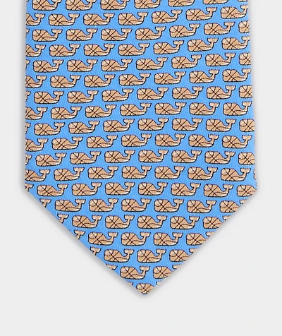 Boys' Basketball Whale Silk Tie