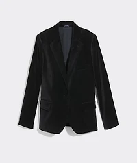 Velvet Shrunken Blazer