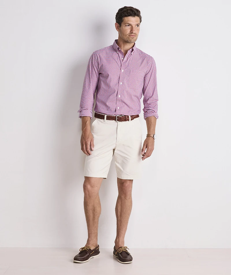 Tradewind Check Performance Cotton Shirt
