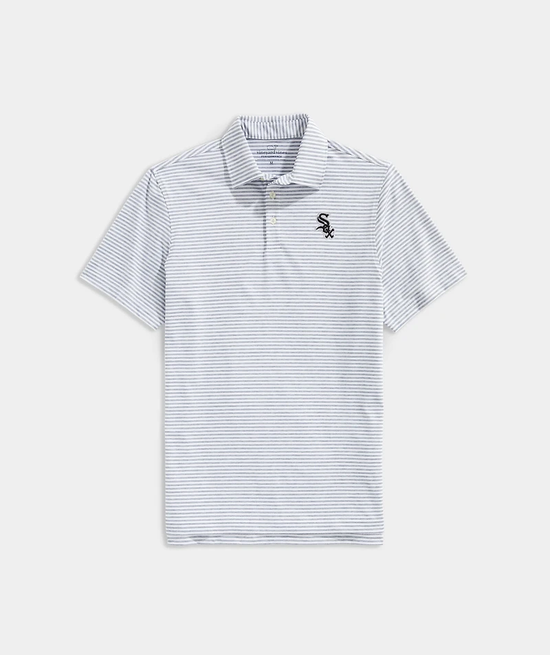 Chicago White Sox Winstead Stripe Sankaty Polo