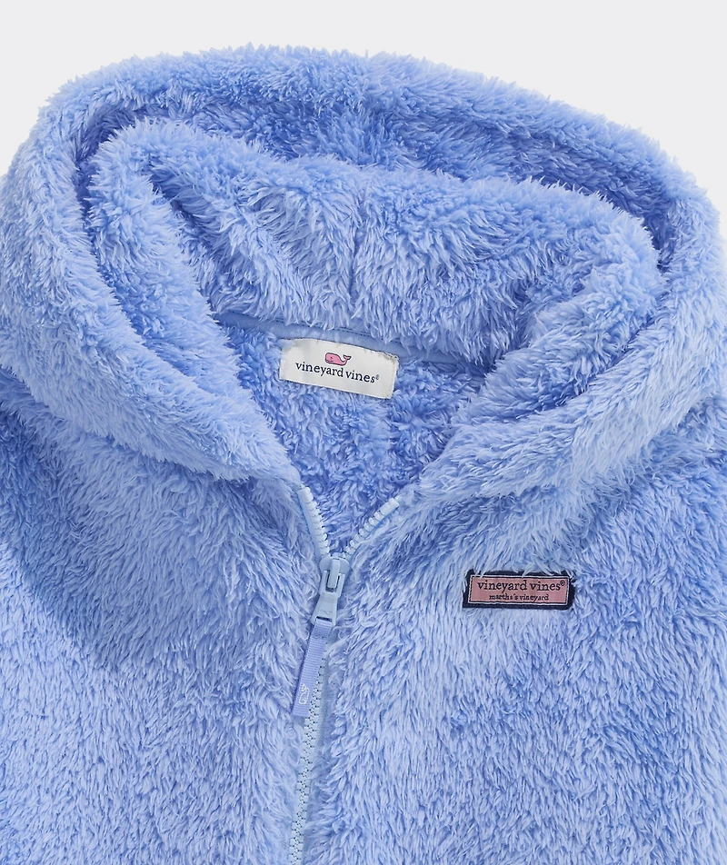 Girls Teddy Fleece Full-Zip Hoodie