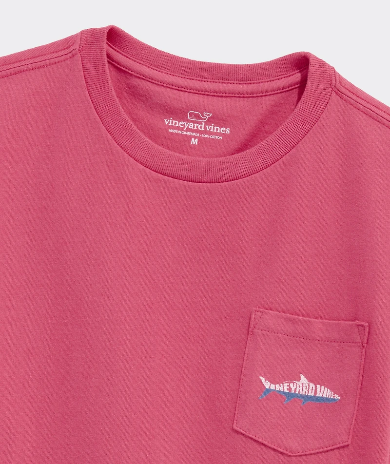Boys' Silhouette Fish Short-Sleeve Pocket Tee