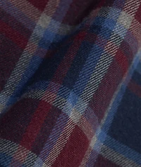 Jethro Plaid Performance Brushed Tech Twill Shirt