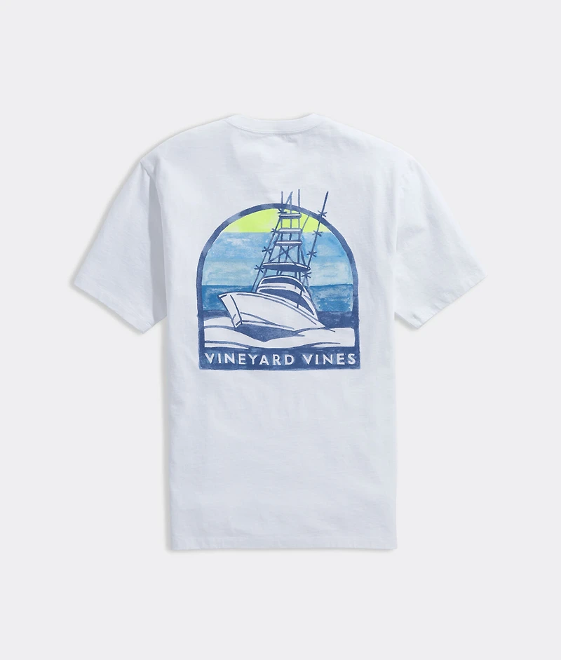 OUTLET Sunset Cruise Short-Sleeve Pocket Tee