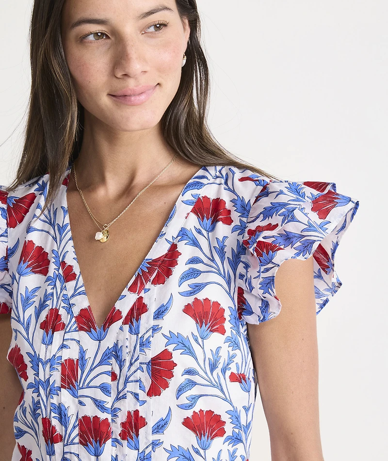 Nora Pintuck Dress