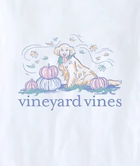 OUTLET Women's Autumn Dog Short-Sleeve Pocket Tee