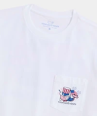 Uncle Sam Whale Short-Sleeve Pocket Tee