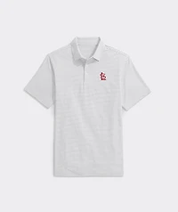 St Louis Cardinals Bradley Stripe Sankaty Polo