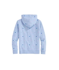 OUTLET Girls' Printed Brushed Terry Hoodie