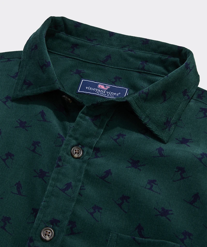 Downhill Dash Corduroy Shirt