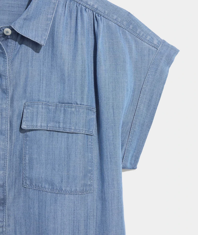 Margo Chambray Shirtdress