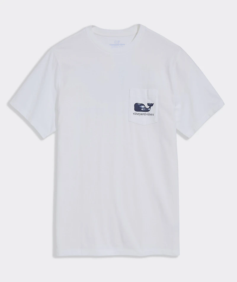 Gone Fishing Whale Short-Sleeve Pocket Tee