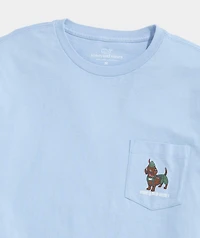OUTLET Oktoberfest Wiener Dog Long-Sleeve Pocket Tee