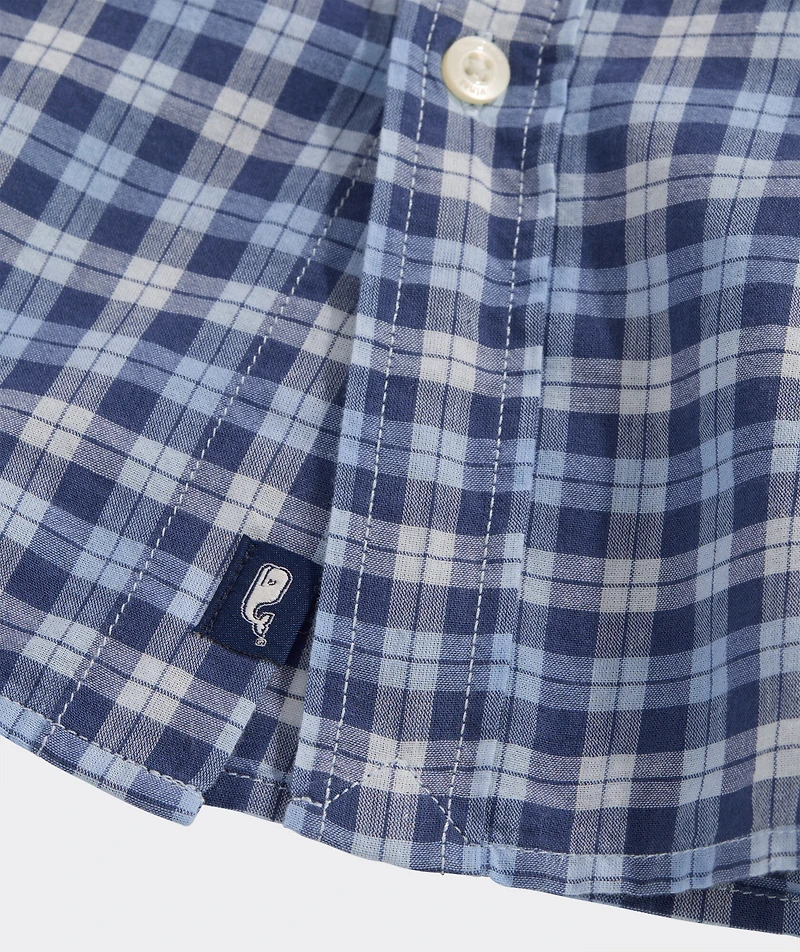 Overlook Plaid Cotton Madras Shirt