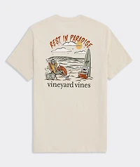 Rest Paradise Short-Sleeve Pocket Tee