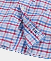 Road Town Tattersall Performance Cotton Shirt