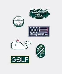 vineyard vines Golf Sticker Pack