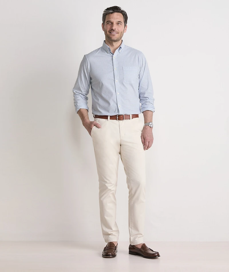 Calabash Check Performance Cotton Shirt