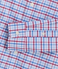 Road Town Tattersall Performance Cotton Shirt