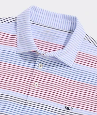 Harborview Engineer Stripe Sankaty Performance Polo