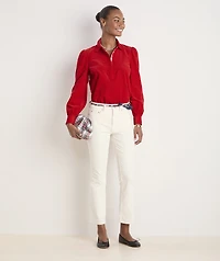 Corduroy Popover Shirt