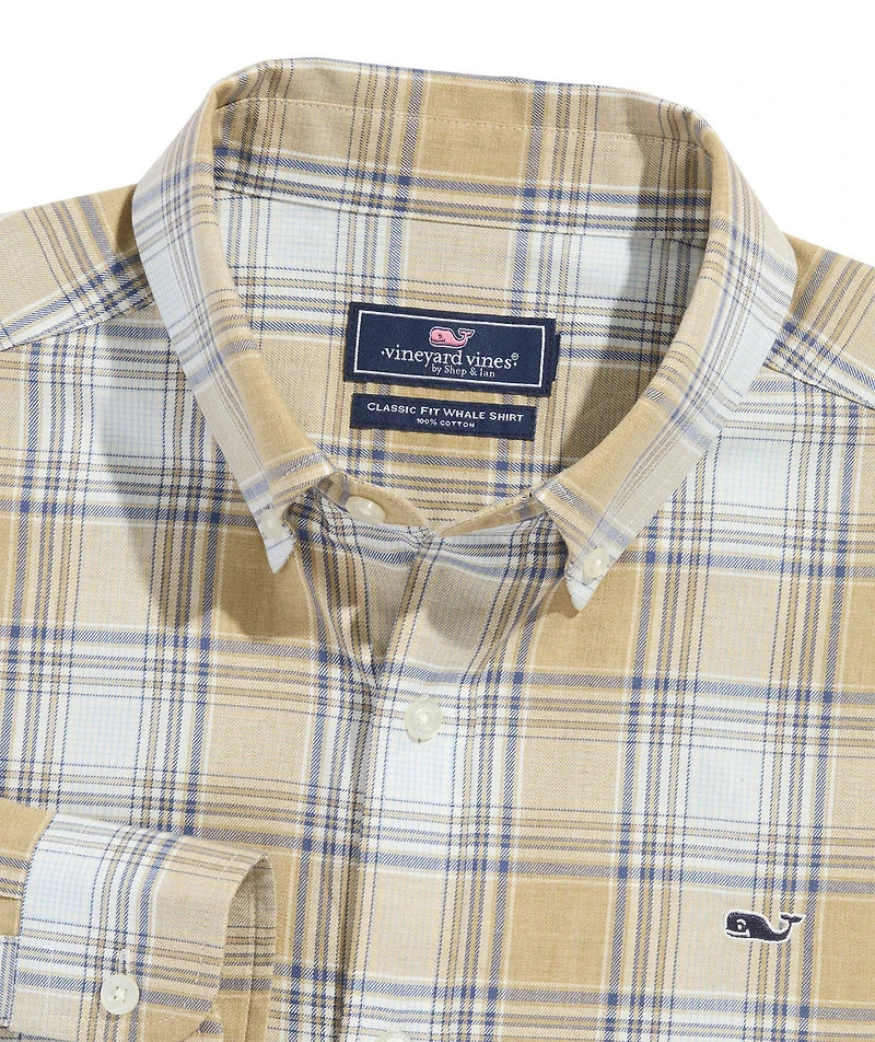 OUTLET Twill Plaid Shirt