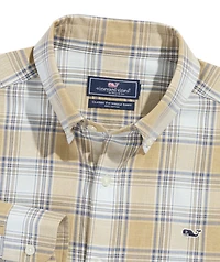 OUTLET Twill Plaid Shirt