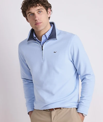 Solid Saltwater Quarter-Zip