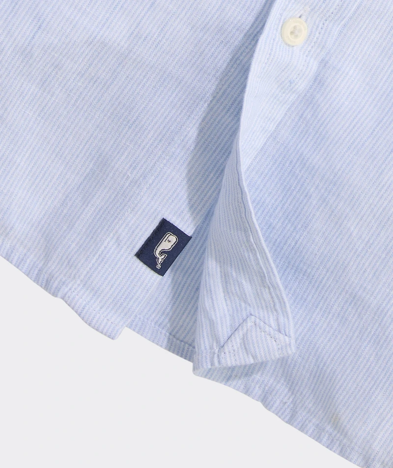 Leeward Stripe Linen Shirt