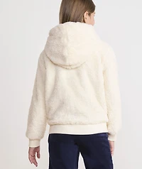 Girls' Teddy Fleece Full-Zip Hoodie
