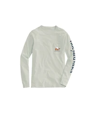 OUTLET Turkey Hat Whale Long-Sleeve Pocket Tee