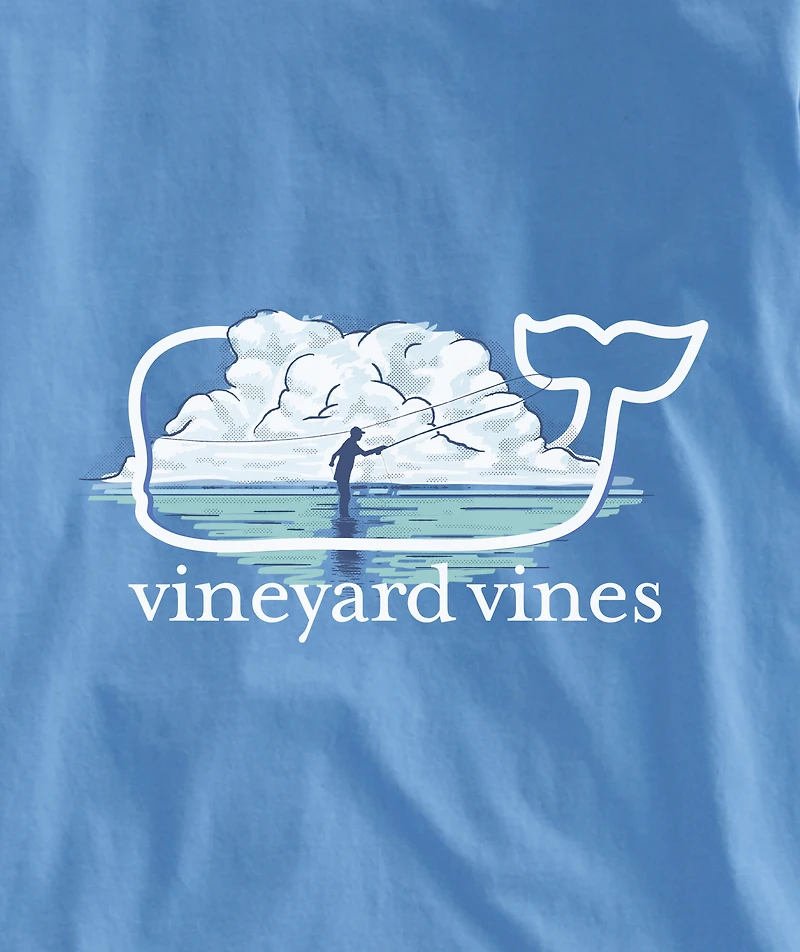 OUTLET Casting Whale Long-Sleeve Pocket Tee