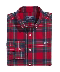 OUTLET Flannel Plaid Shirt