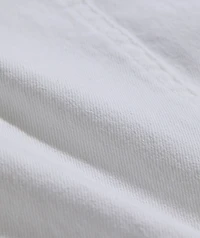 Girls' White Denim Jacket