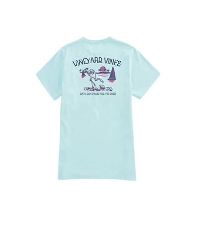 OUTLET Women's Thirsty Flamingo Short-Sleeve Pocket Tee