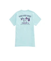OUTLET Women's Thirsty Flamingo Short-Sleeve Pocket Tee
