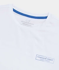 Harbor Logo Box Short-Sleeve Performance Tee