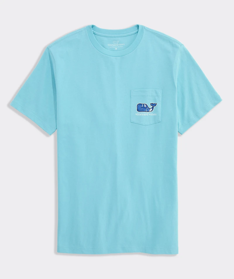 Sailing Whale Short-Sleeve Pocket Tee