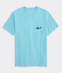 Sailing Whale Short-Sleeve Pocket Tee