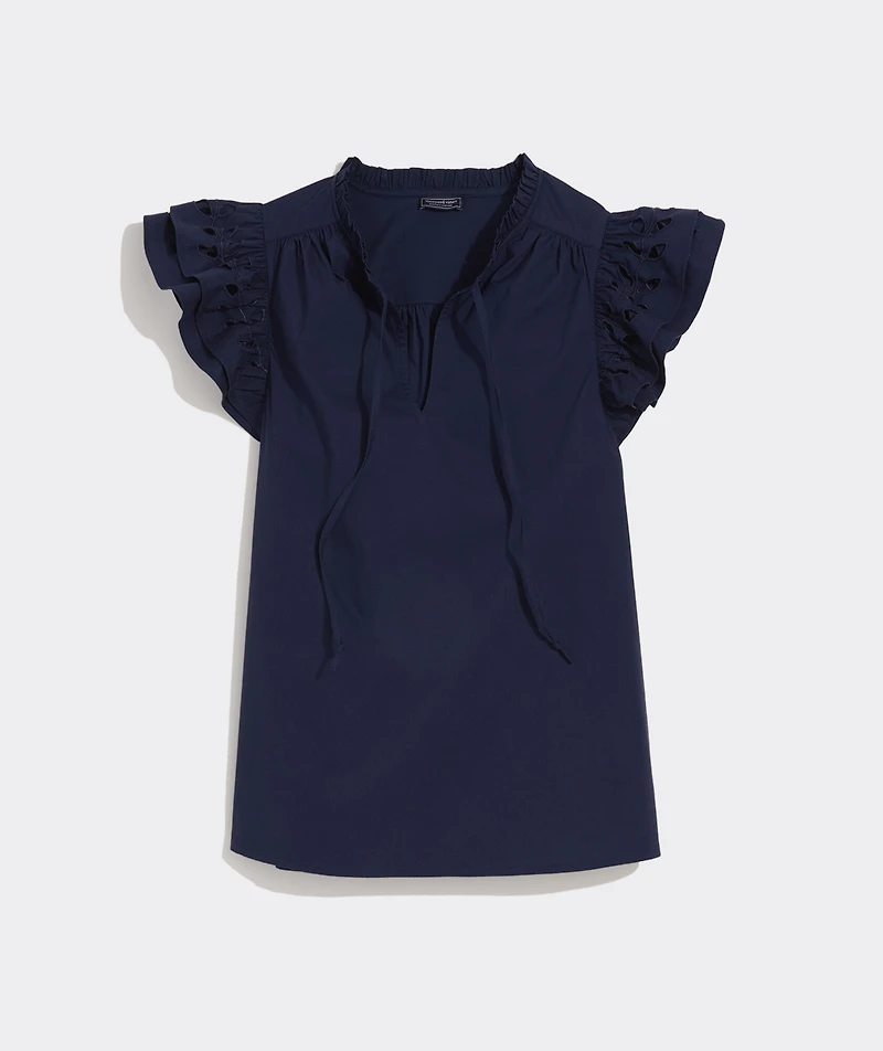 Adare Eyelet Top