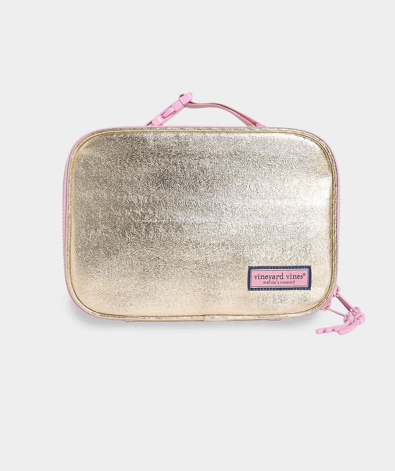 Girls' Metallic Lunch Bag